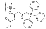 Methyl (3R)-3-(tert-butyldimethylsilyloxy)-5-oxo-6-triphenylphosphoranylidenehexanoate