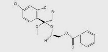 Cis-2-(Bromomethyl)-2-(2,4-dichlorophenyl)-1,3-dioxolane-4-ylmethyl benzoate